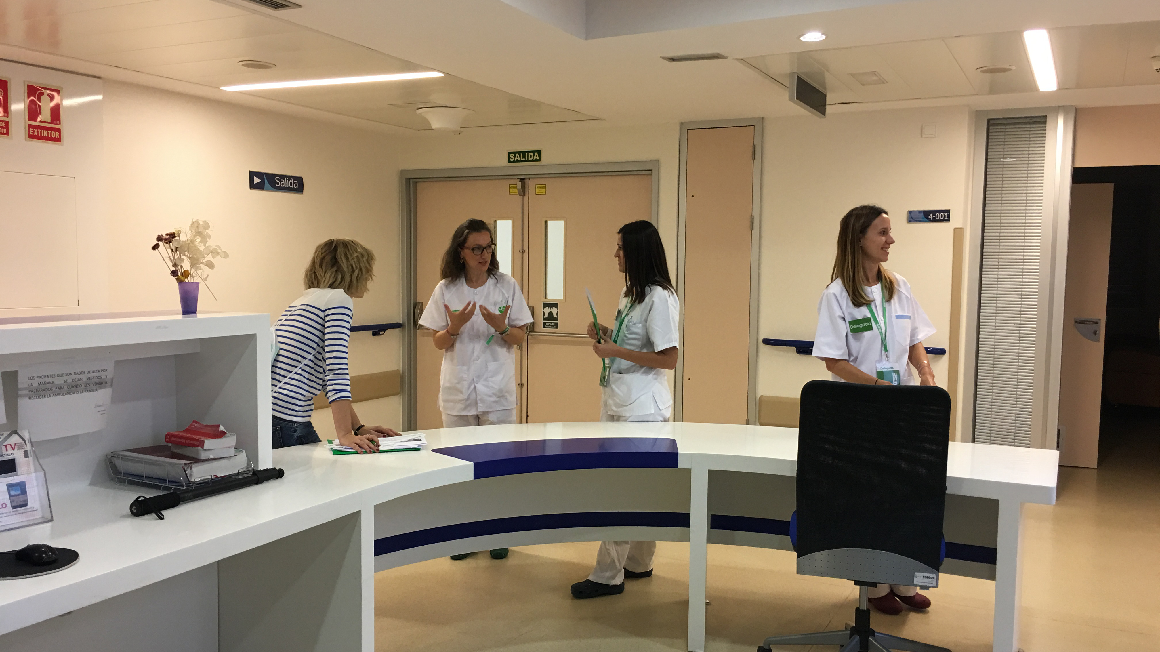 Enfermeras en un hospital de Castilla y León